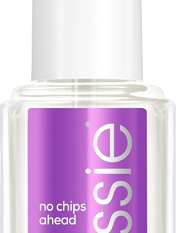Essie No Chips Ahead Anti-Chip Top Coat with Acrylic Resin - Protection & Colour Retention - 13.5 ml