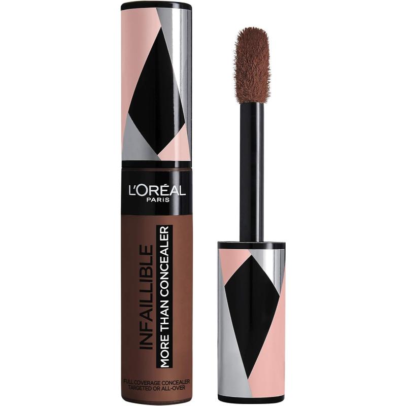 L'Oreal Paris Infallible Longwear 24HR More Than Concealer, Matte Finish, (342 Coffee)