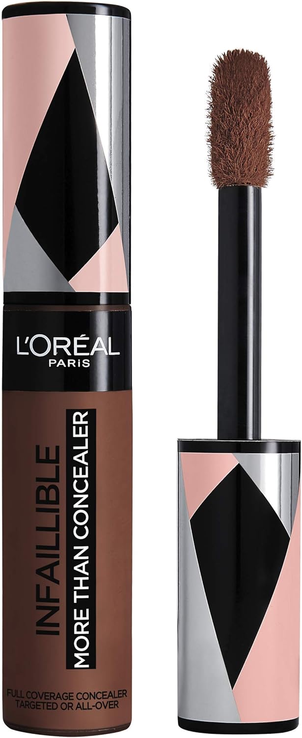 L'Oreal Paris Infallible Longwear 24HR More Than Concealer, Matte Finish, (342 Coffee)