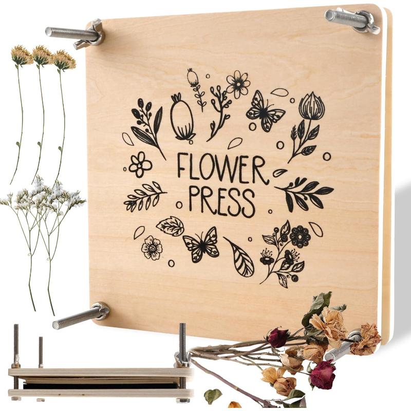 Large Wooden Flower Press Kit by Aaron Flower Press