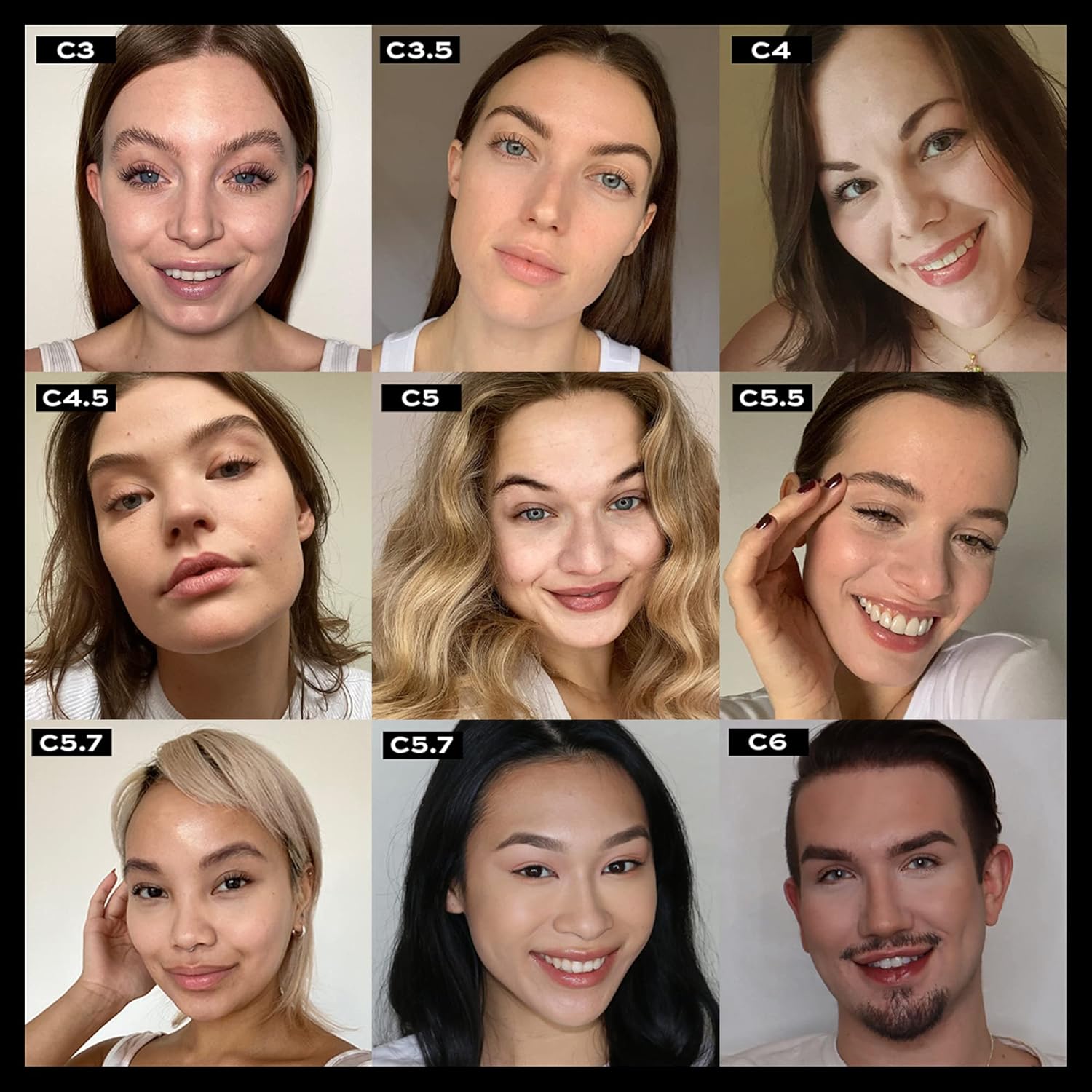 Makeup Revolution’s Conceal & Define concealer in 50 shades (10)