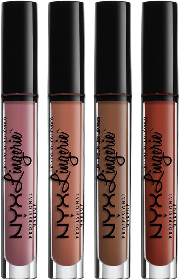 NYX Professional Makeup Lip Lingerie Liquid Lipstick, Creamy and Matte (4)