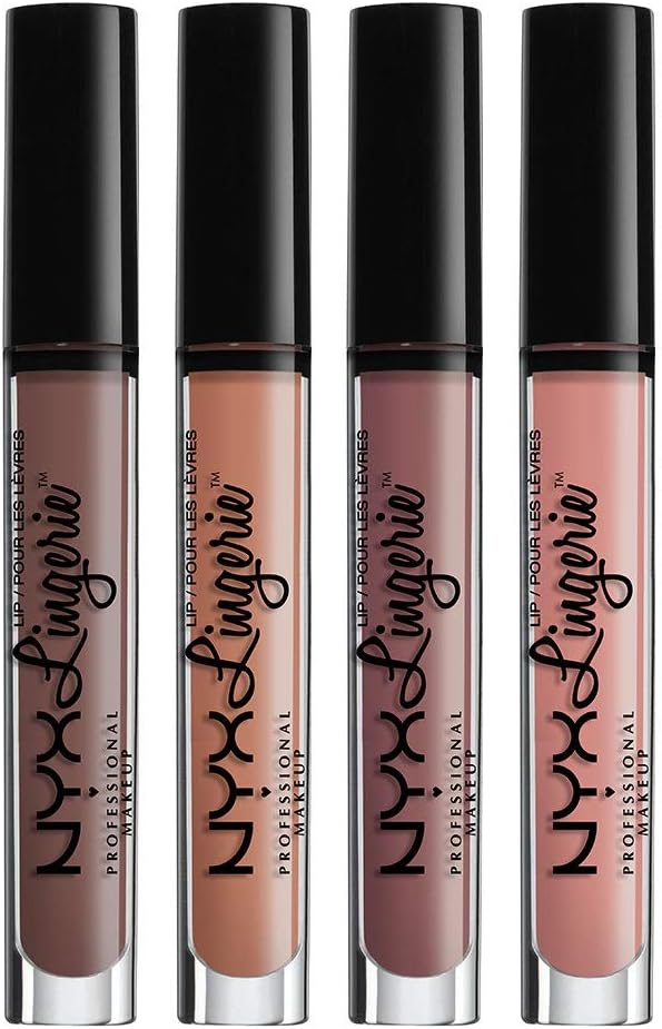 NYX Professional Makeup Lip Lingerie Liquid Lipstick, Creamy and Matte (6)