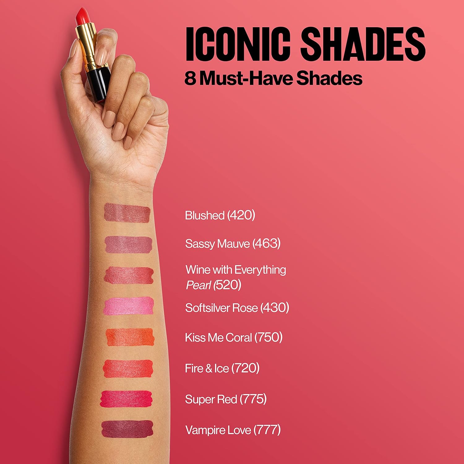 Revlon Super Lustrous Lipstick, High Impact Lipcolour (7)