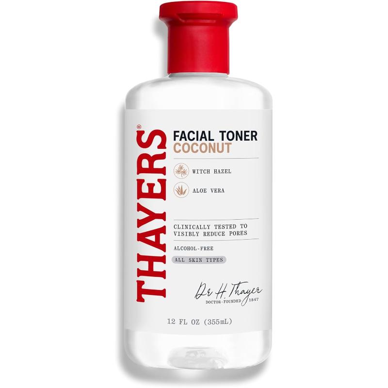 Thayers Witch Hazel Facial Gentle Coconut Toner Lotion with Organic Aloe Vera, 355ml