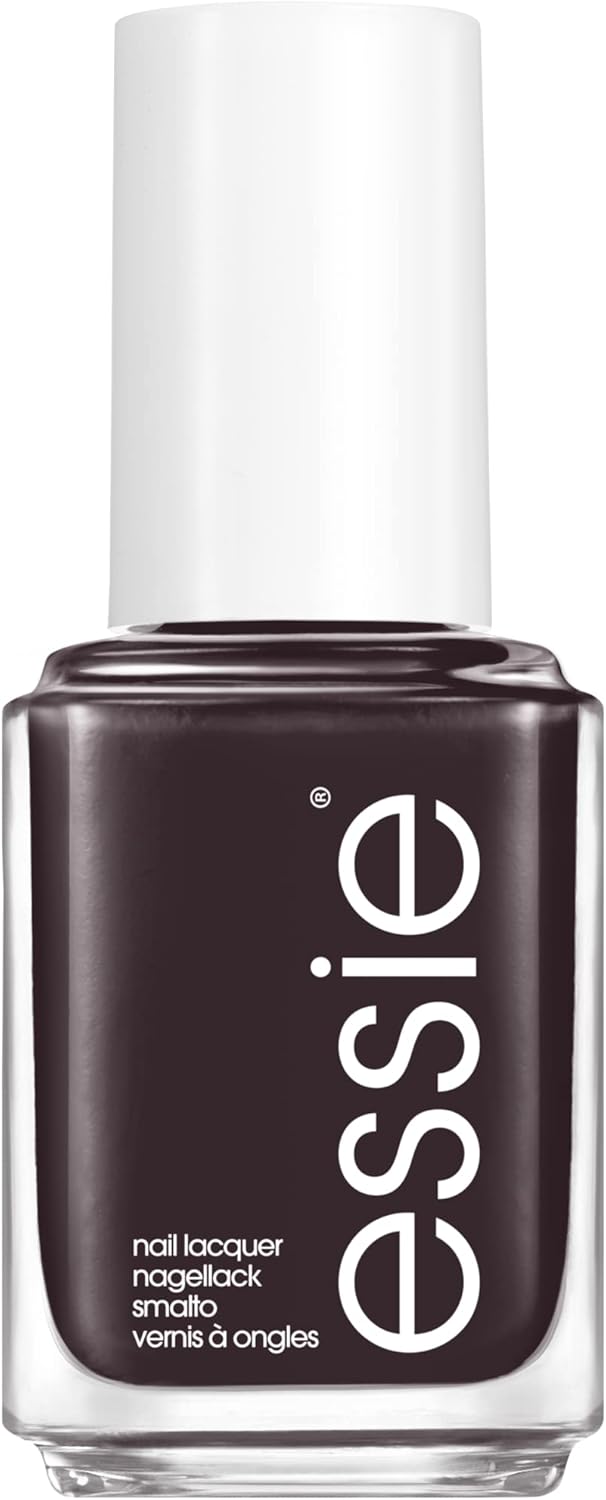 essie Nail Polish - No.898 Home by 8 - Professional Nail Polish Colour in Brown - Durable and Intense Colour, 13.5ml