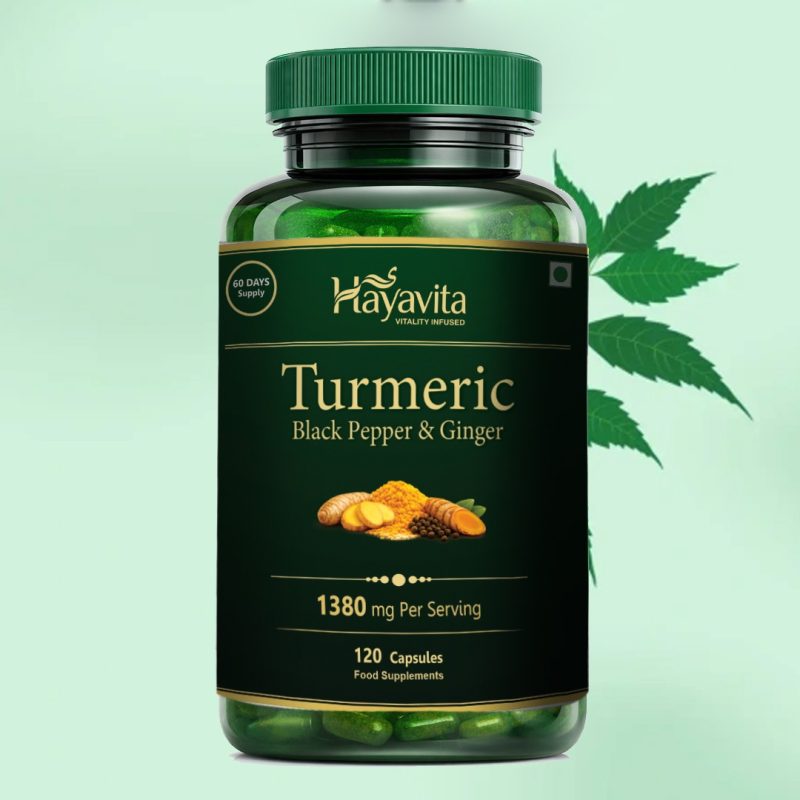 Hayavita Turmeric, Black Pepper & Ginger